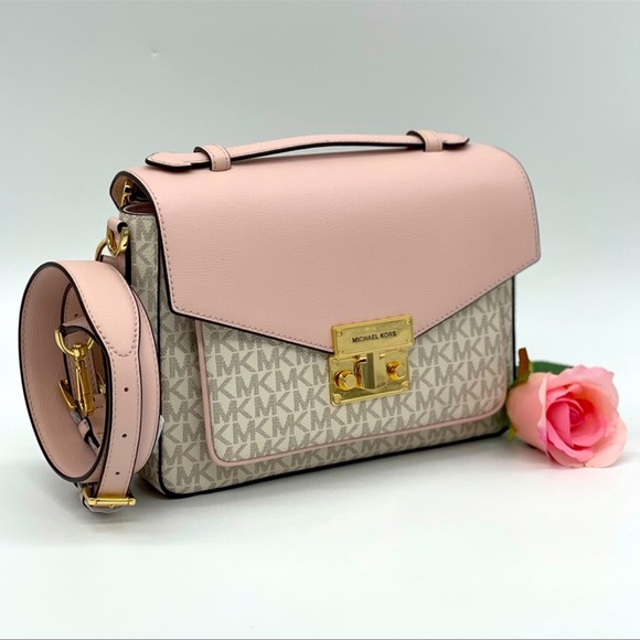Michael Kors Bags Michael Kors Rose Medium Messenger Powder Blush